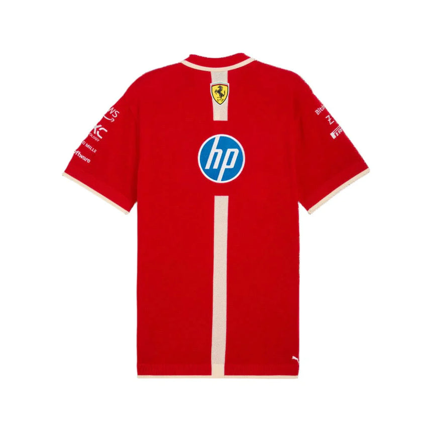 Scuderia Ferrari SE Tímové Pletené Polo tričko 🔥