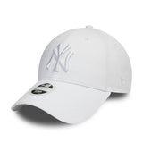 New York Yankees šiltovka, New Era, 9FORTY, základná, úplne biela