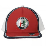 Detská šiltovka Alfa Romeo Flatbrim, Kimi Raikkönen, červená, 2019 - FansBRANDS®