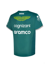 Aston Martin t-shirt, team, kids, green, 2023
