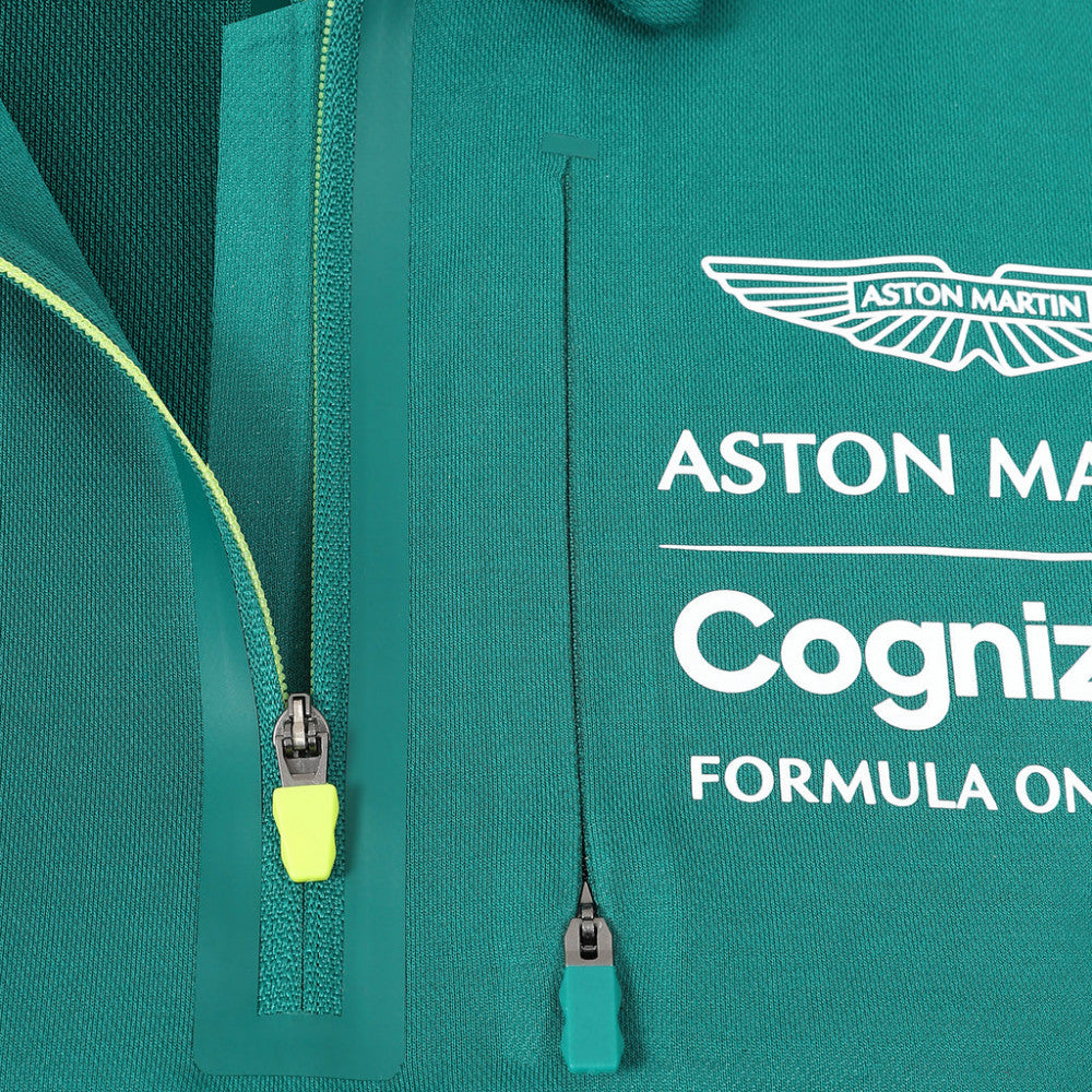Dámsky tím Aston Martin Polo, zelený, 2022 - FansBRANDS®