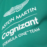 Dámske tímové tričko Aston Martin, zelené, 2022 - FansBRANDS®