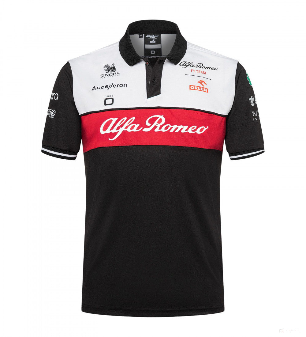 Alfa Romeo Team Polo, čierna, 2022