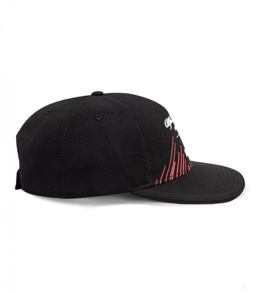 Čiapka Alfa Romeo Flatbrim, Team Adult, čierna, 2022 - FansBRANDS®