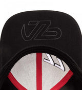 Baseballová čiapka Alfa Romeo, Valtteri Bottas, pre dospelých, čierna, 2022