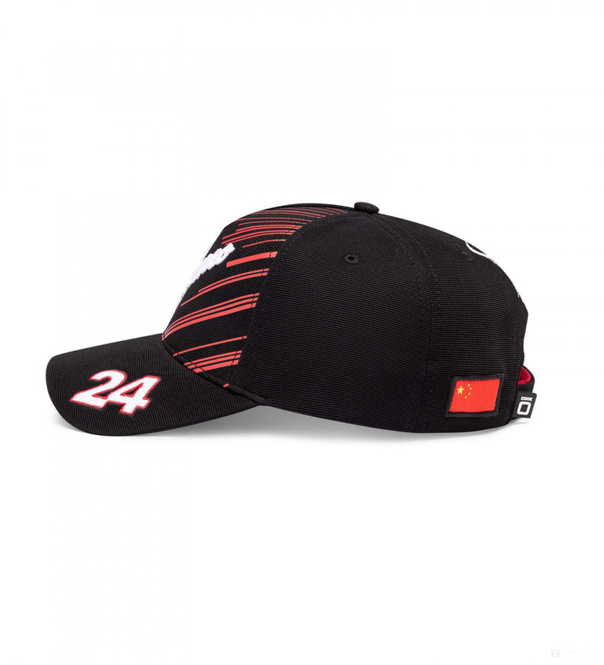 Baseballová čiapka Alfa Romeo, tím Zhou Guanyu, pre dospelých, čierna, 2022 - FansBRANDS®