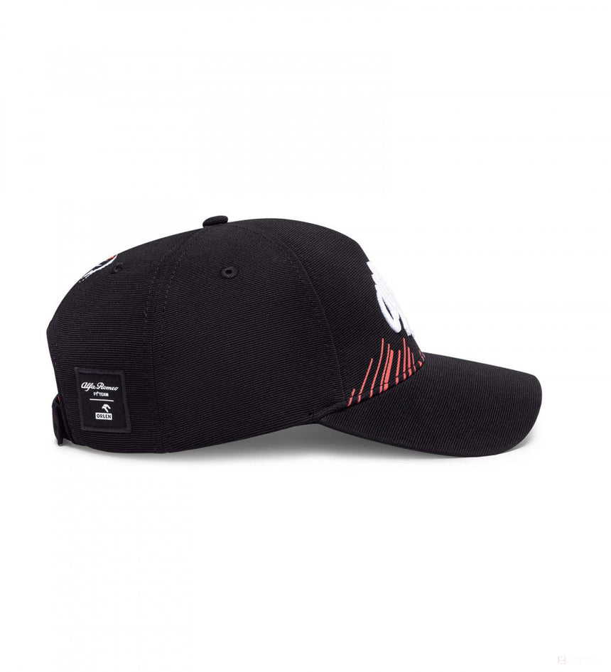 Baseballová čiapka Alfa Romeo, tím Zhou Guanyu, pre dospelých, čierna, 2022 - FansBRANDS®