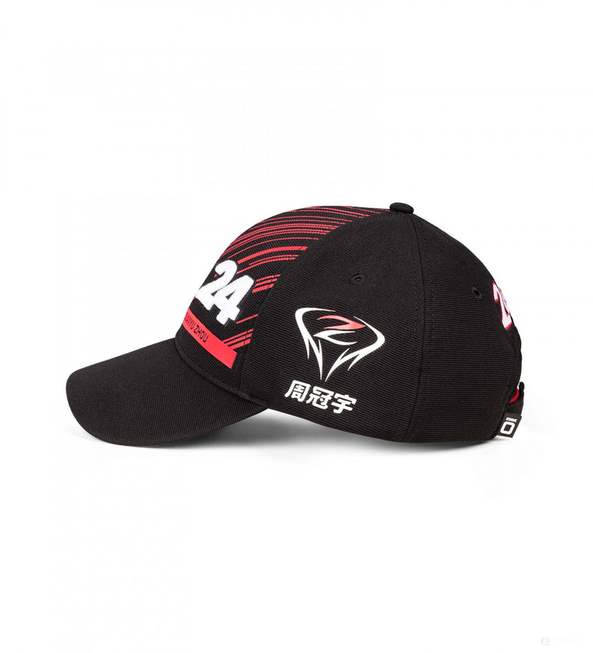 Baseballová čiapka Alfa Romeo, tím Zhou Guanyu, pre dospelých, čierna, 2022 - FansBRANDS®