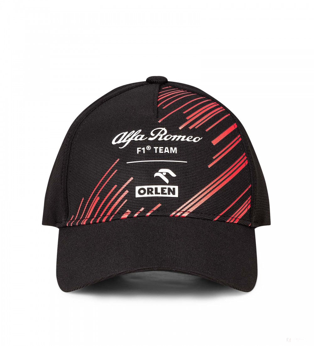 Baseballová čiapka Alfa Romeo, GP USA, pre dospelých, čierna, 2022