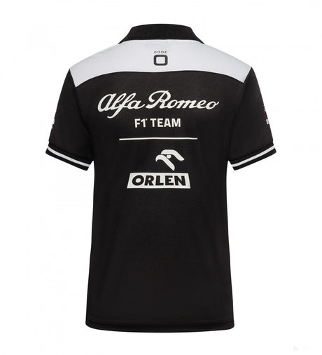 Alfa Romeo Womens Team Polo, čierna, 2022