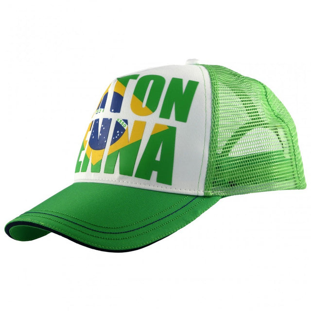 Bejzbalová čiapka Ayrton Senna, Brazília, pre dospelých, zelená, 2015 - FansBRANDS®