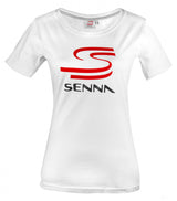 Dámske tričko Ayrton Senna, Ayrton Senna, biele, 2020