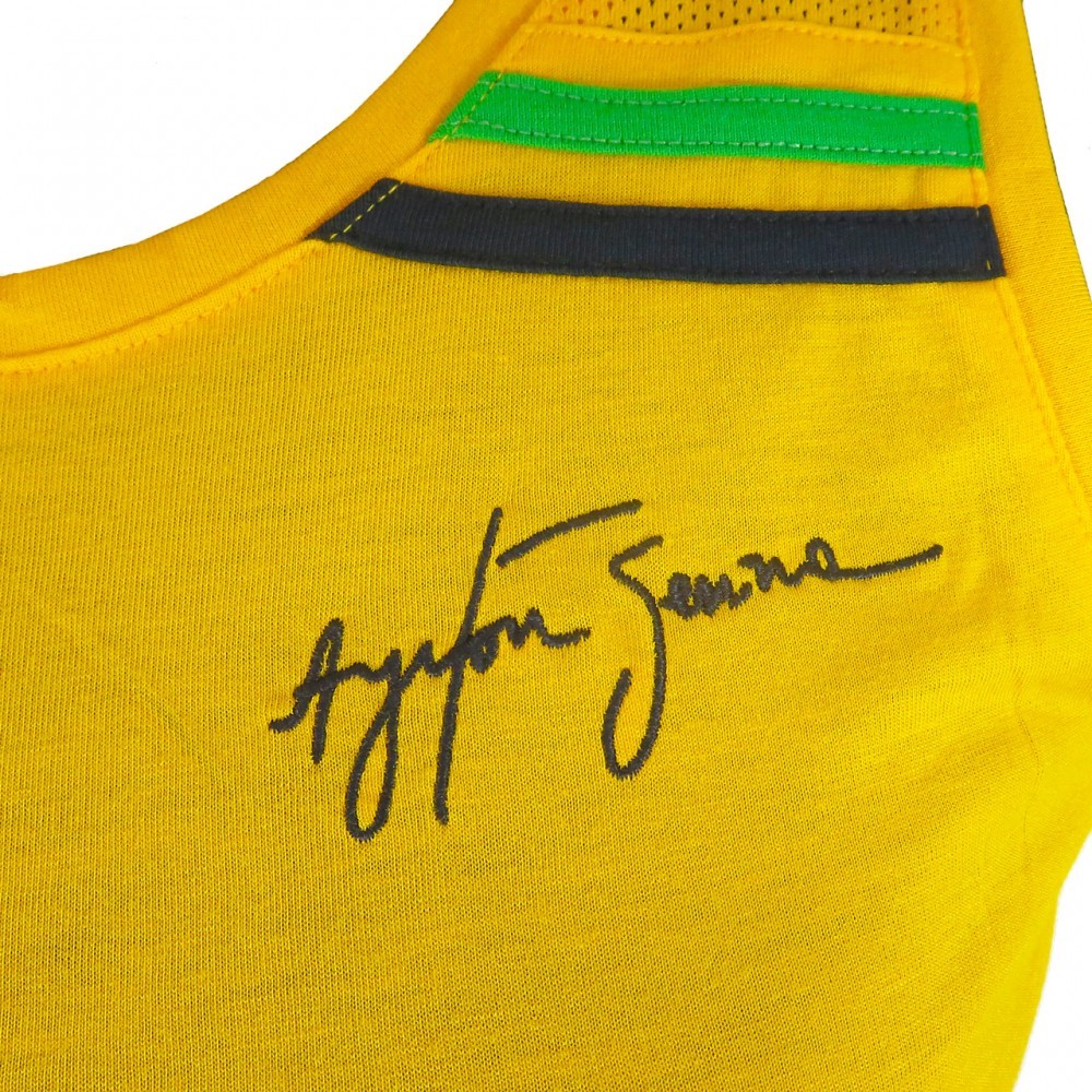 Dámsky top bez rukávov Ayrton Senna, viacfarebný, 2015 - FansBRANDS®
