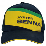 Bejzbalová čiapka Ayrton Senna, pre dospelých, modrá, 2018