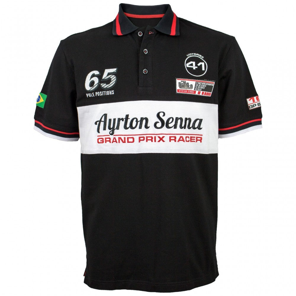 Ayrton Senna Polo, GP Racer, čierna, 2016