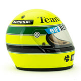 Mini prilba Ayrton Senna, mierka 1:2, žltá, 1985 - FansBRANDS®