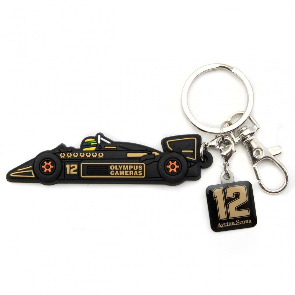 Kľúčenka Ayrton Senna, Lotus 97T, viacfarebná, 2017