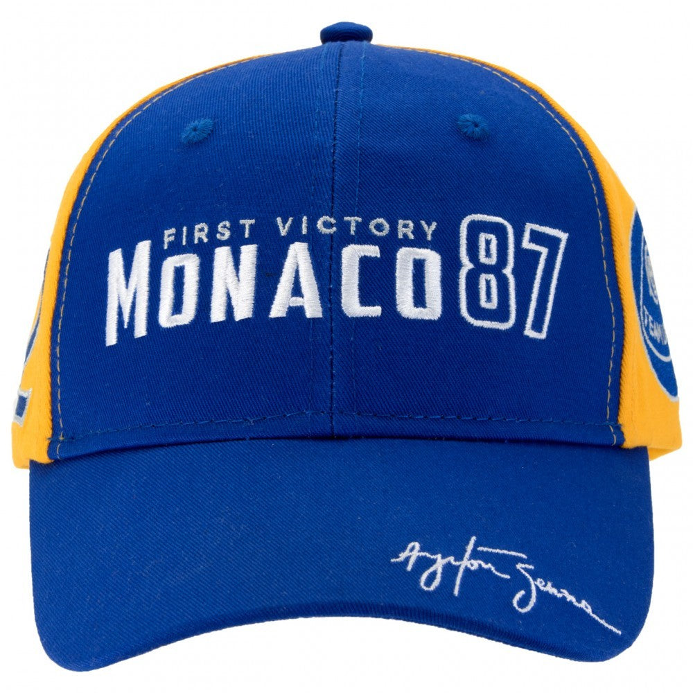 Bejzbalová čiapka Ayrton Senna, Monako 1. víťazstvo, pre dospelých, modrá, 2017