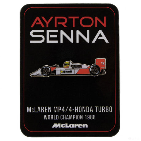 McLaren Pin, McLaren MP4/4 Pin, biely, 2020 - FansBRANDS®