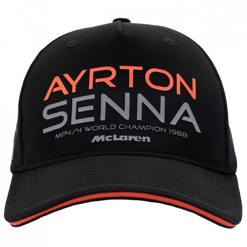 Bejzbalová čiapka Ayrton Senna, McLaren, pre dospelých, Orange, 2017
