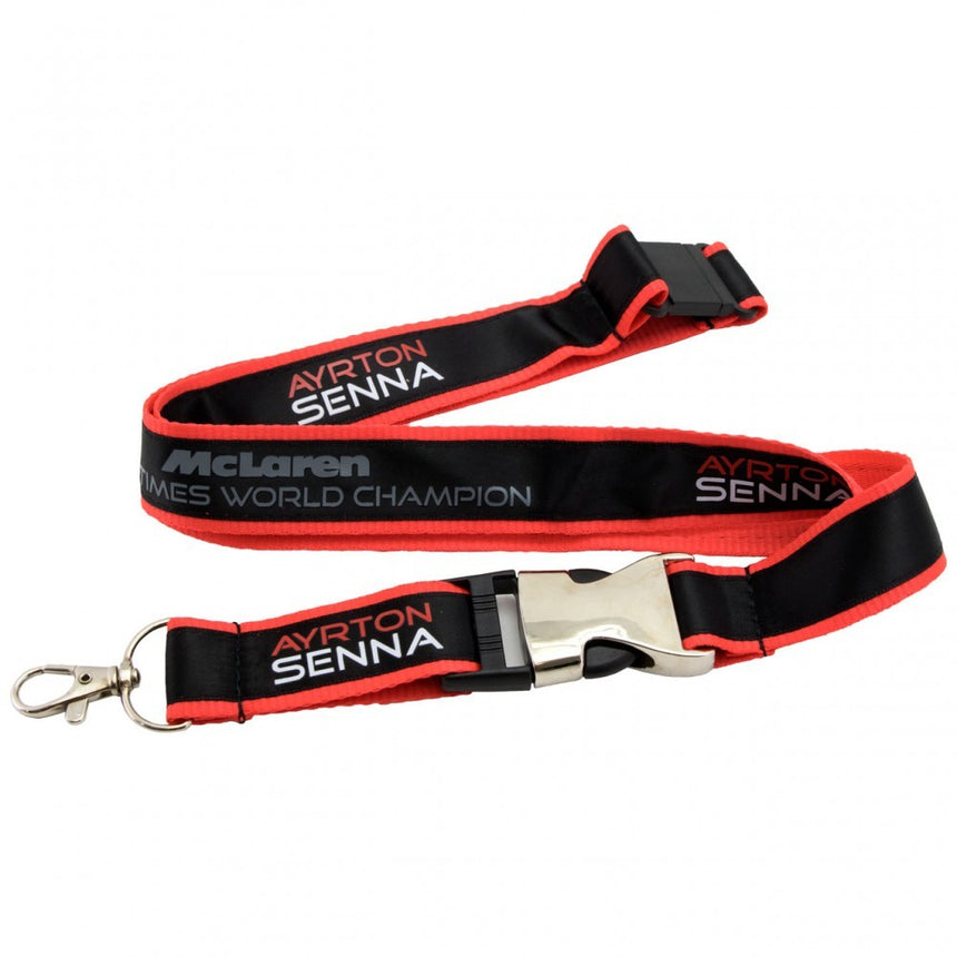 McLaren Senna Lanyard, čierny, 2017 - FansBRANDS®