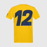 Ayrton Senna tričko, #SENNA, žlté