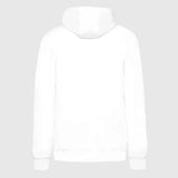 Ayrton Senna mikina s prúžkom, biela