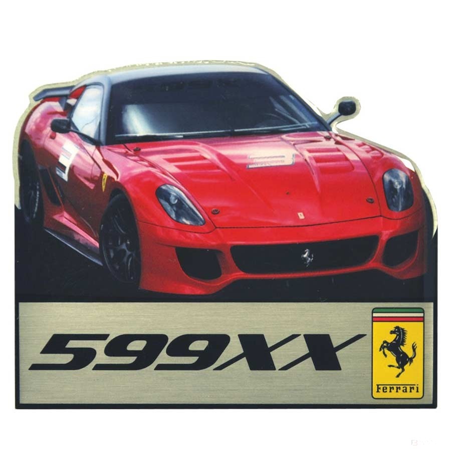 Magnet na chladničku Ferrari, 599XX, červená, 2019 - FansBRANDS®