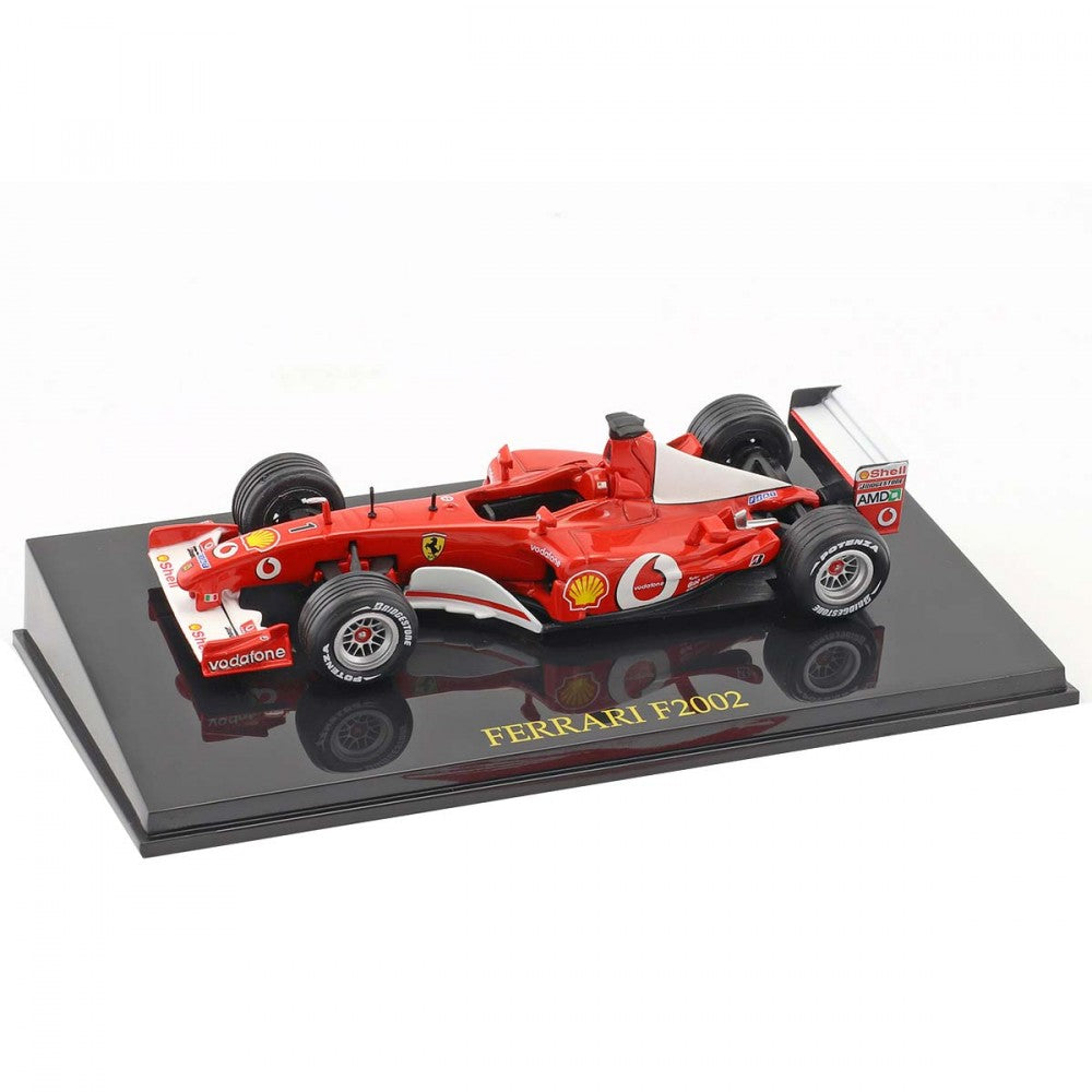 Ferrari Model auta, Schumacher Ferrari F2002, mierka 1:43, červená, 2018
