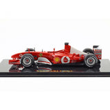 Ferrari Model auta, Schumacher Ferrari F2002, mierka 1:43, červená, 2018