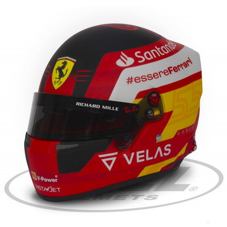 Carlos Sainz Mini Helmet v mierke 1:2, 2022 - FansBRANDS®