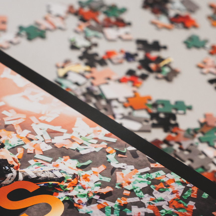 McLaren Formula 1® tím, Puzzle, Oscar Piastri, prvé víťazstvo na Veľkej cene, 1000 dielikov