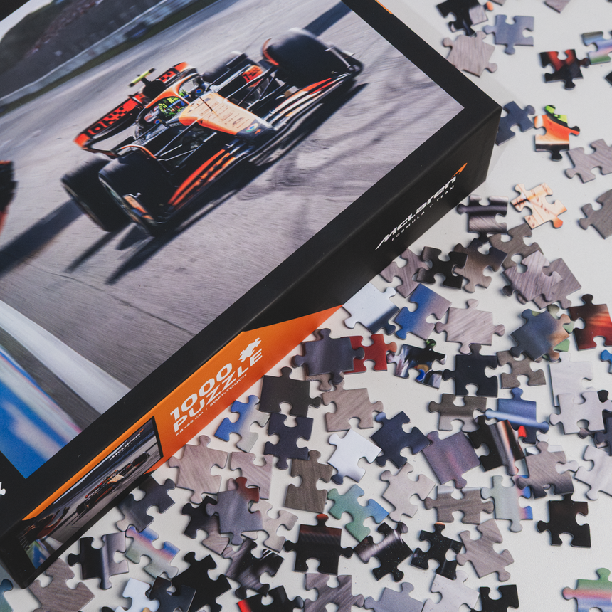 McLaren Formula 1® tím puzzle, Lando Norris, víťazný plagát, 1000 dielikov