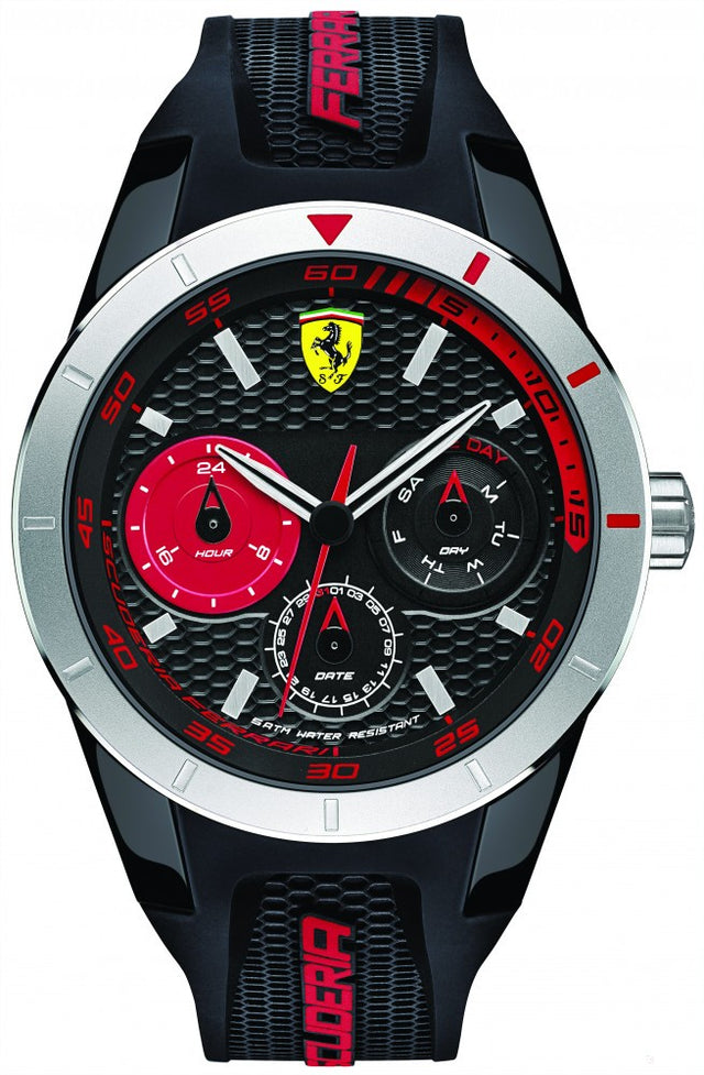 Ferrari hodinky, pánske Redrev T, čierno-červené, 2019 - FansBRANDS®