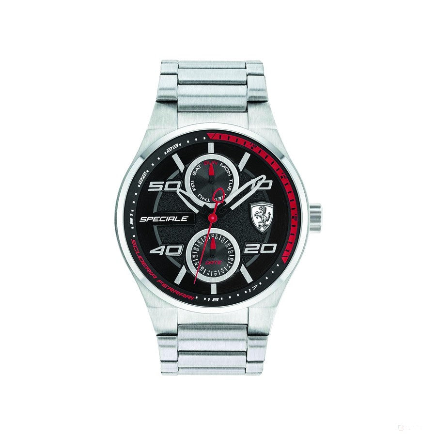 Ferrari Watch, Speciale Multifunkčné pánske, strieborné, 2019