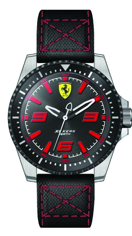 Ferrari Watch, XX KERS Quartz Pánske, červeno-čierne, 2019