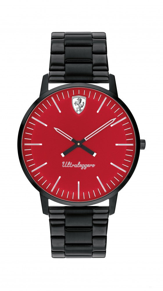 Ferrari hodinky, pánske Ultraleggero 2H, čierno-červené, 2019