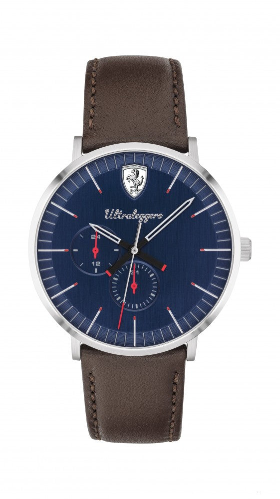 Ferrari hodinky, Ultraleggero multifunkčné pánske, modré, 2019