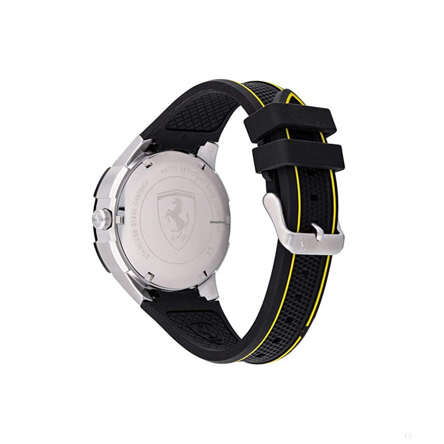 Ferrari Watch, Apex Mens, Black-Yellow, 2019