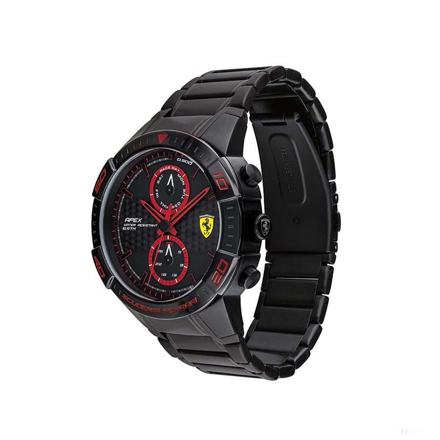 Ferrari hodinky, Apex MultiFX Pánske, čierno-červené, 2019