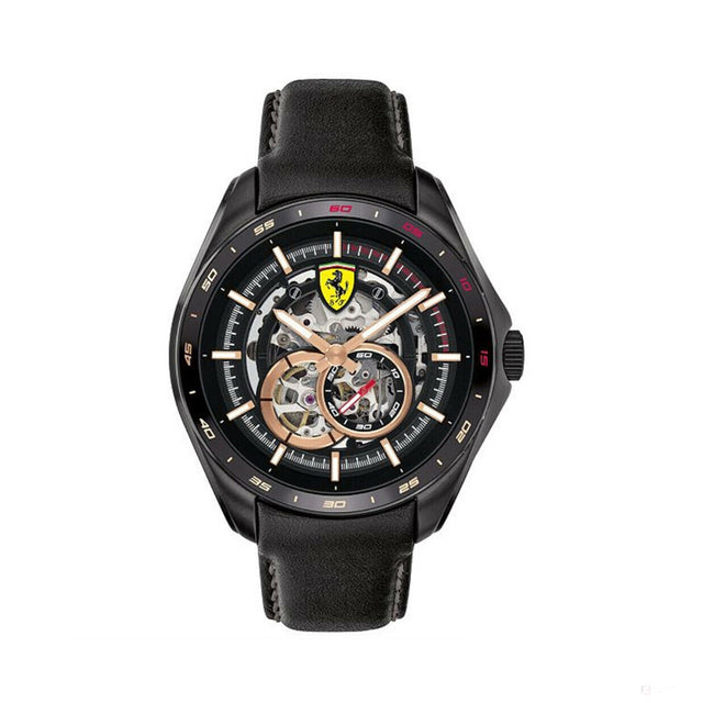 Ferrari Watch, Speedracer Automatic Multilevel Mens, 44 mm, Black, 2020 - FansBRANDS®