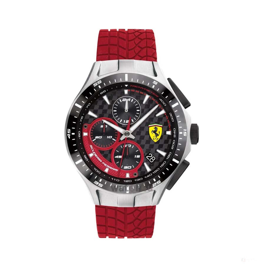 Ferrari hodinky, Race Day Chrono Pánske, 44 mm, červené, 2020 - FansBRANDS®