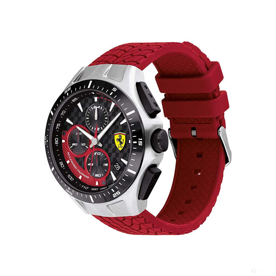 Ferrari hodinky, Race Day Chrono Pánske, 44 mm, červené, 2020 - FansBRANDS®