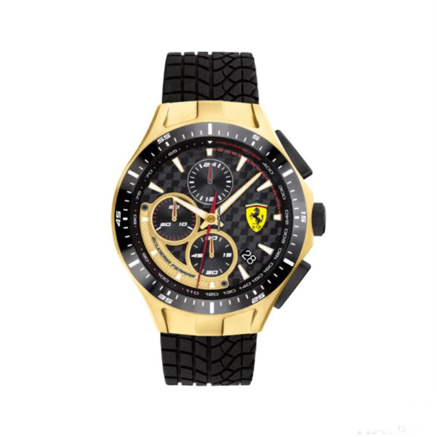 Ferrari hodinky, Race Day Chrono pánske, 44 mm, čierne, 2020 - FansBRANDS®