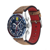 Ferrari Watch, Pilota EVO Chrono Pánske, 44 mm, hnedé, 2020