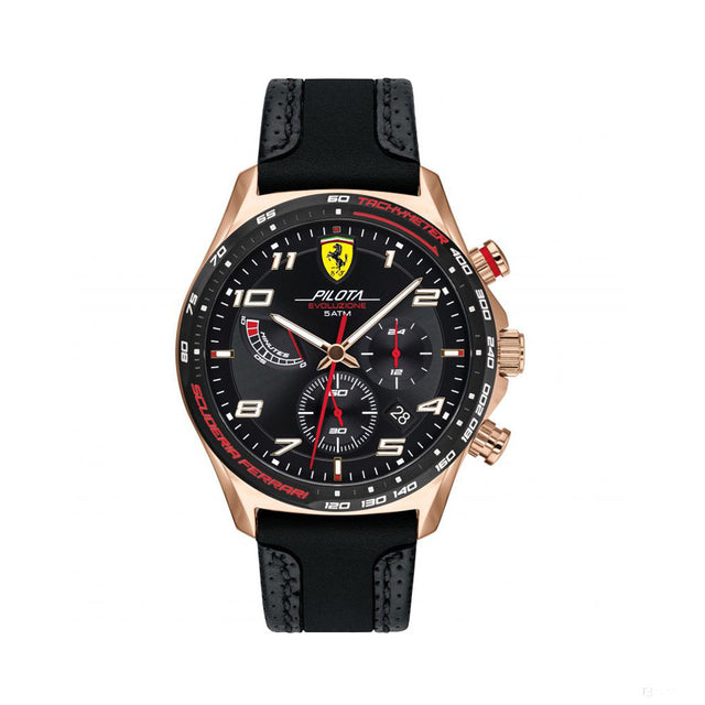 Ferrari hodinky, pánske Evo Pilot, 44 mm, čierne, 2020 - FansBRANDS®