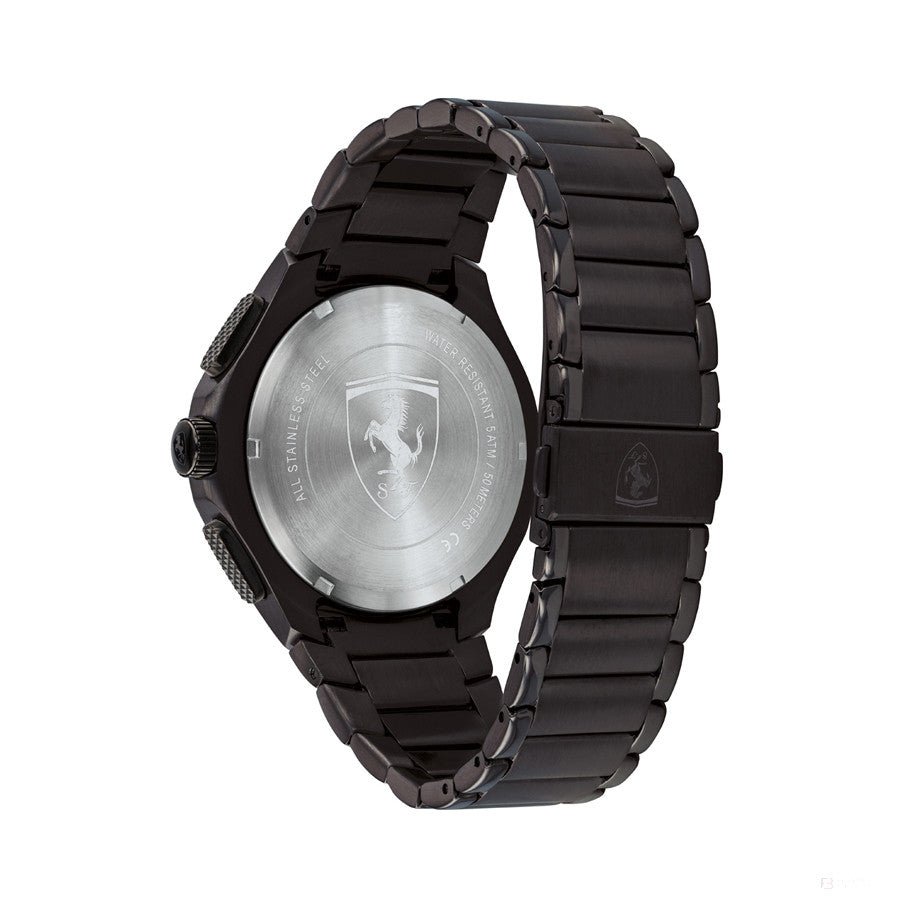 Ferrari Watch, Pista Chronograph SS pánske, 44 mm, čierne, 2020 - FansBRANDS®