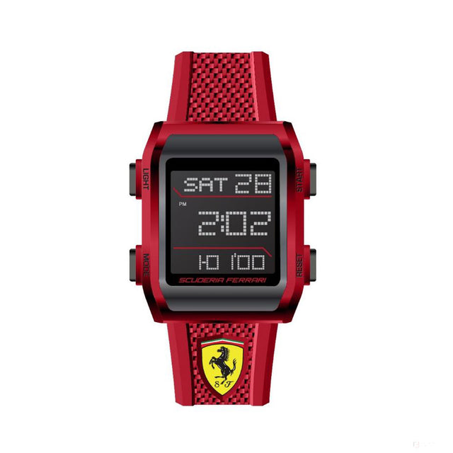 Ferrari Watch, Downforce Carbon Pánske, 47 mm, červené, 2021 - FansBRANDS®