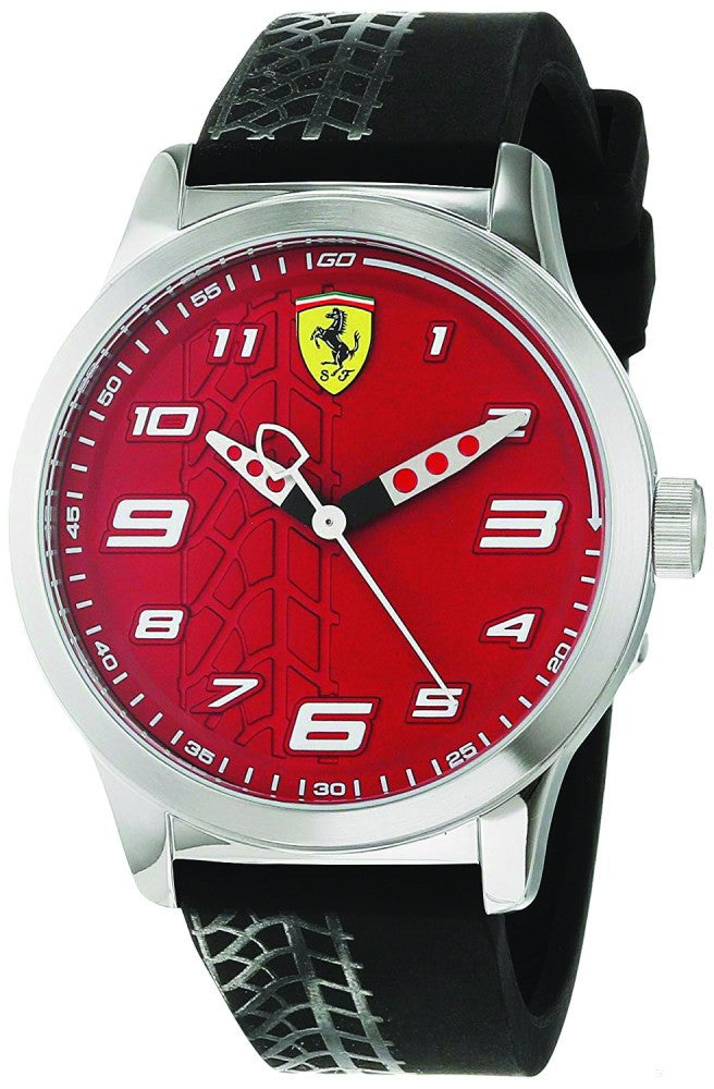 Ferrari hodinky, Pitlane Pánske, čierne, 2019
