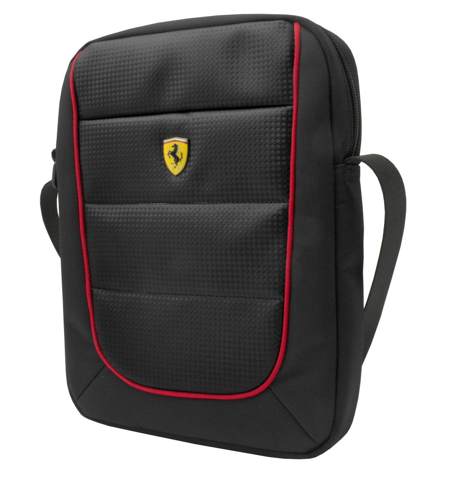 Bočná taška Ferrari, 20x20x5 cm, čierna, 2018